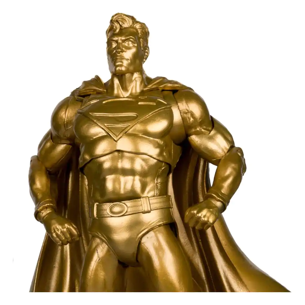 DC Multiverse Akčná figúrka Superman (Centennial Park Tribute Statue) Gold Label 18 cm termékfotó