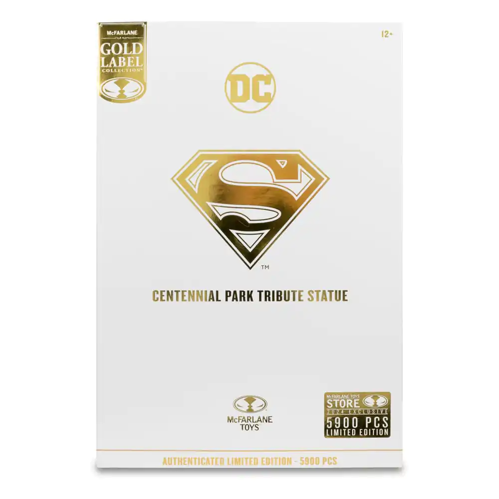 DC Multiverse Akčná figúrka Superman (Centennial Park Tribute Statue) Gold Label 18 cm termékfotó