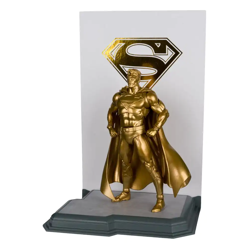 DC Multiverse Akčná figúrka Superman (Centennial Park Tribute Statue) Gold Label 18 cm termékfotó