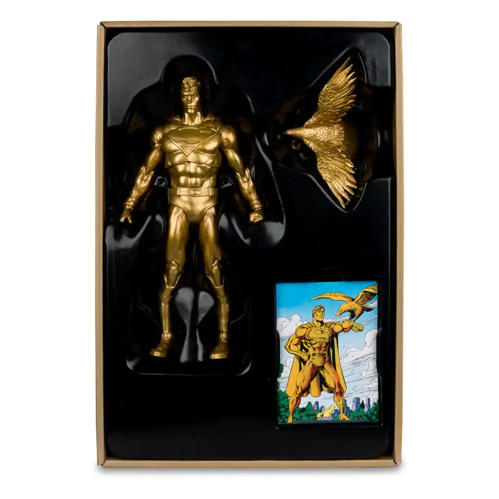 DC Multiverse Akčná figúrka Superman (Centennial Park Tribute Statue) Gold Label 18 cm termékfotó