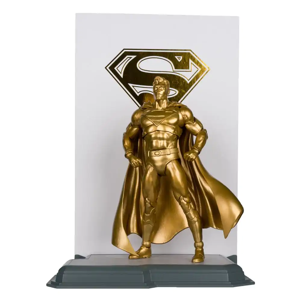 DC Multiverse Akčná figúrka Superman (Centennial Park Tribute Statue) Gold Label 18 cm termékfotó