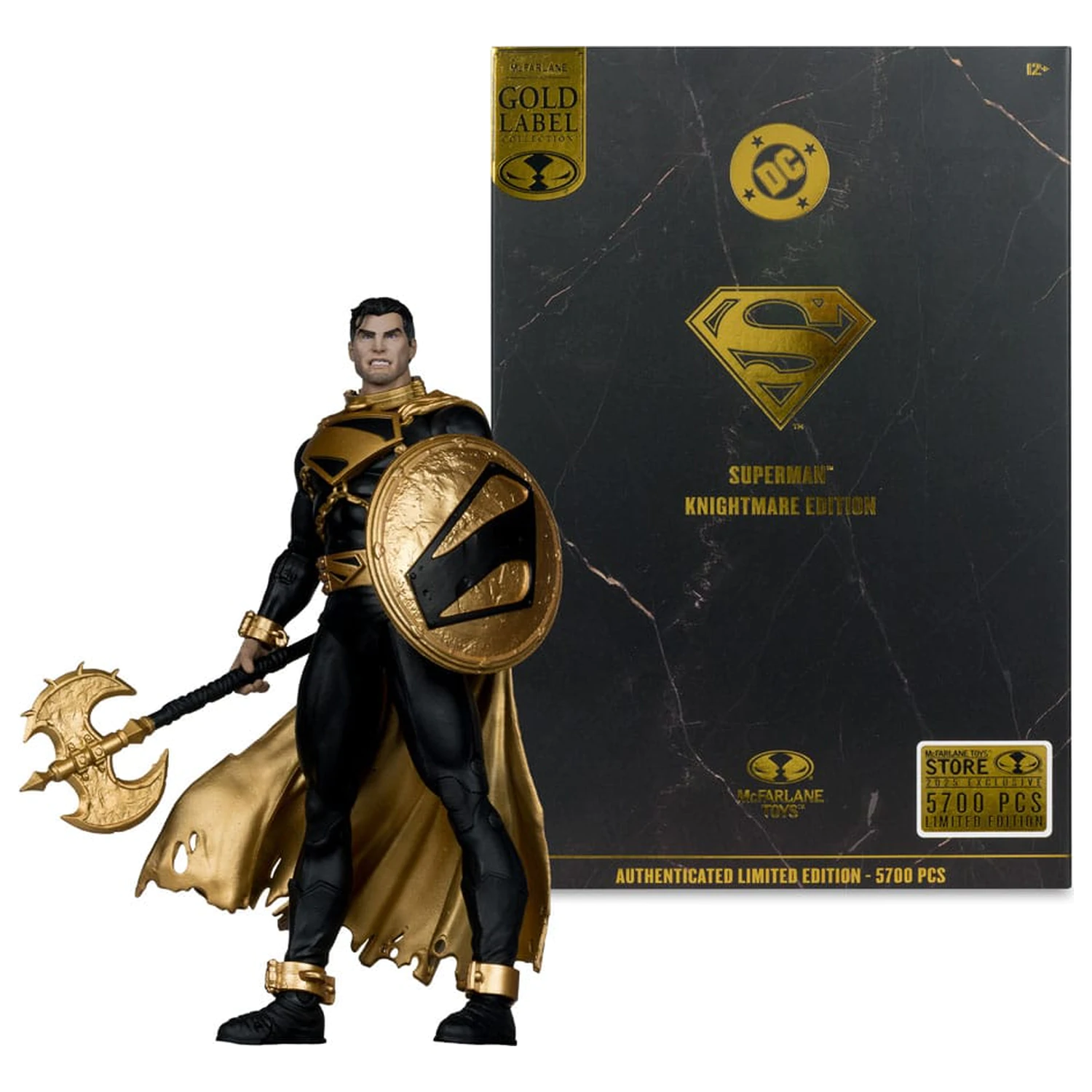 DC Multiverse akčná figúrka Superman (Future State) (Knightmare) (Gold Label) 18 cm produktová fotografia