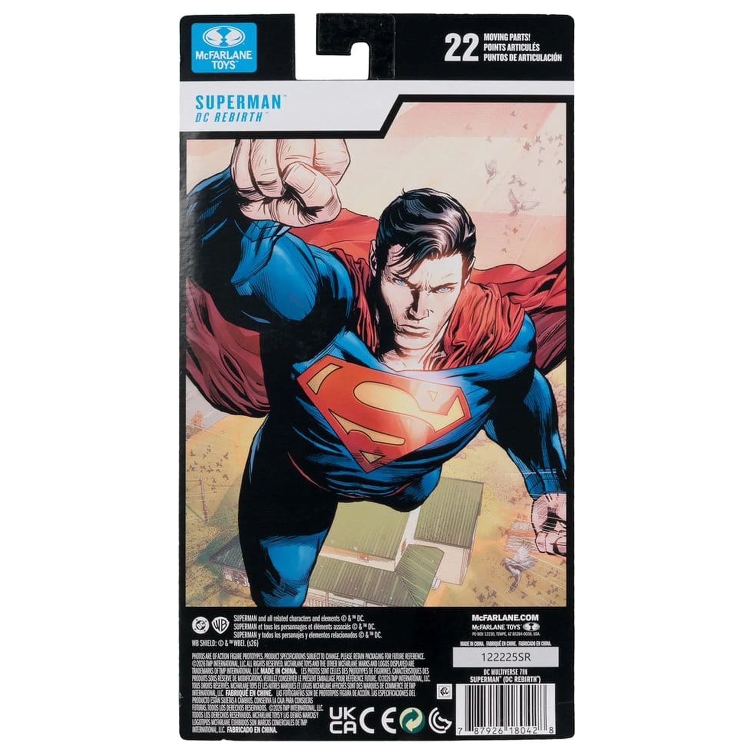 DC Multiverse Akčná figúrka Superman (Rebirth) (Blister Card) 18 cm produktová fotografia