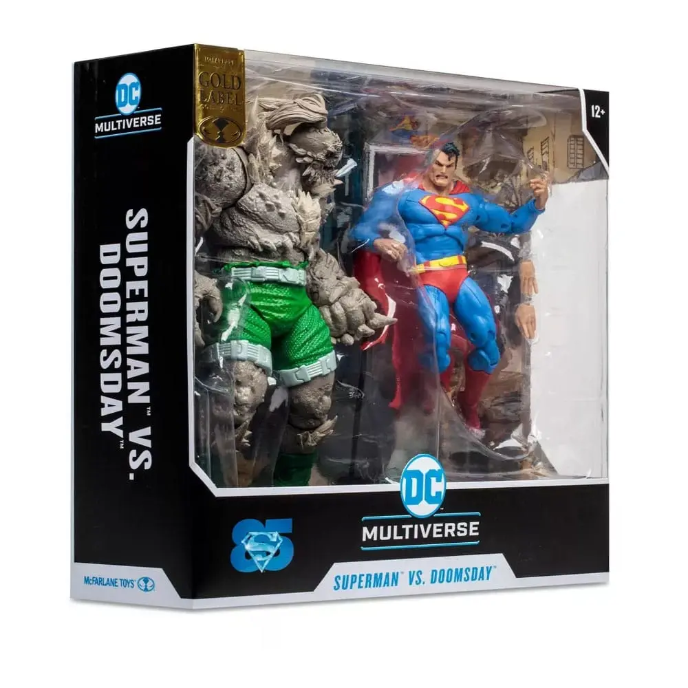 DC Multiverse Akčné figúrky Superman vs Doomsday (Gold Label) 18 cm produktová fotografia