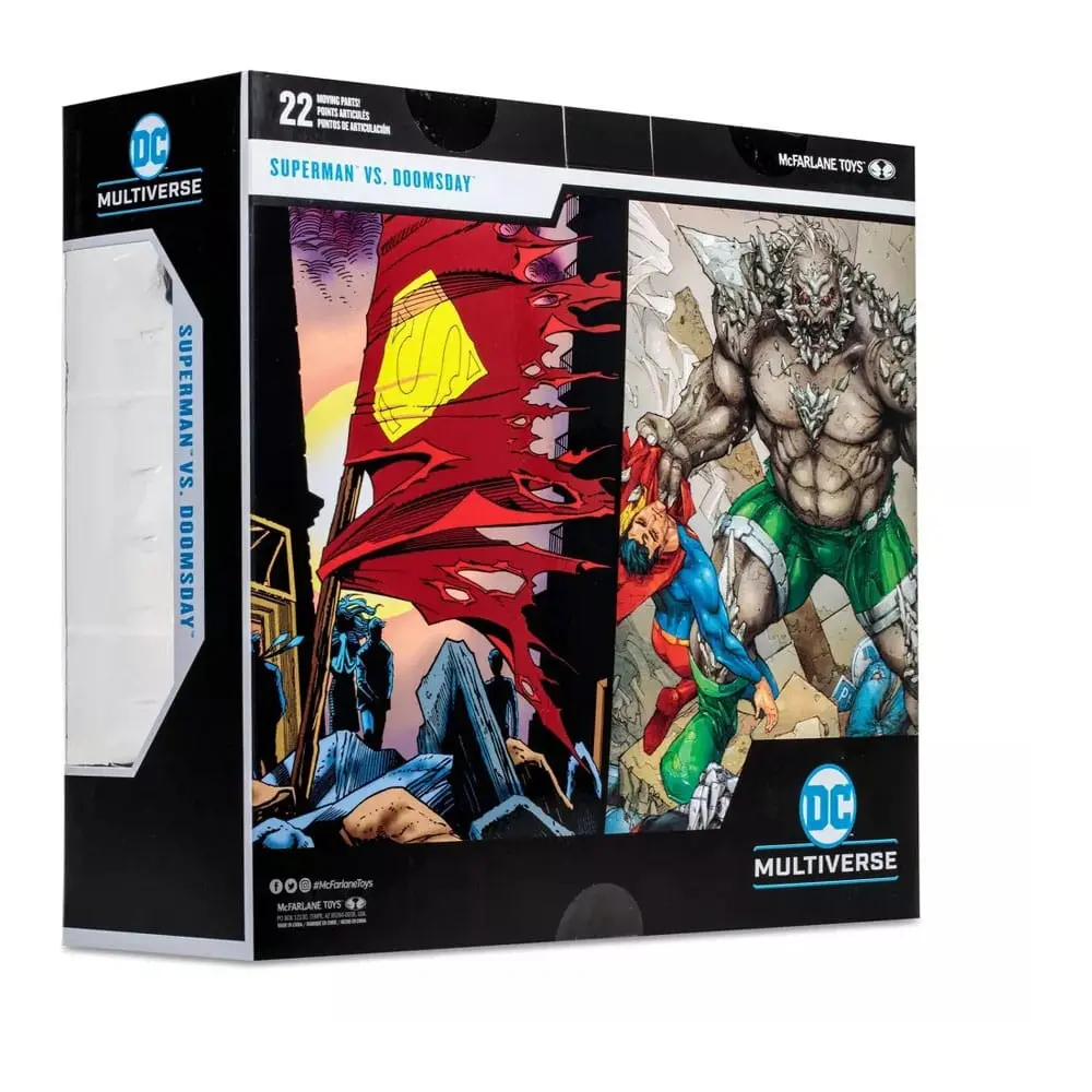 DC Multiverse Akčné figúrky Superman vs Doomsday (Gold Label) 18 cm produktová fotografia