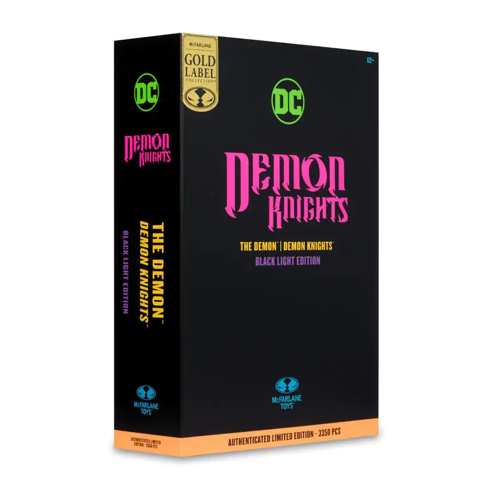 DC Multiverse Akčná figúrka The Demon (Demon Knights) Black Light Edition (Gold Label) 18 cm produktová fotografia