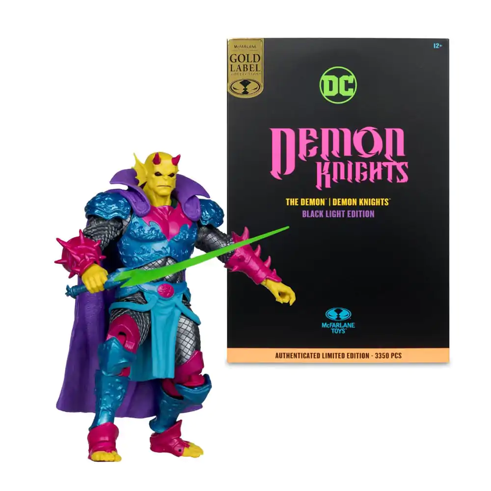 DC Multiverse Akčná figúrka The Demon (Demon Knights) Black Light Edition (Gold Label) 18 cm produktová fotografia