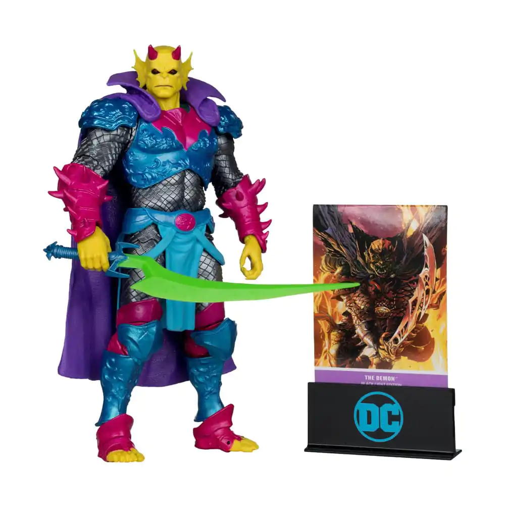 DC Multiverse Akčná figúrka The Demon (Demon Knights) Black Light Edition (Gold Label) 18 cm produktová fotografia
