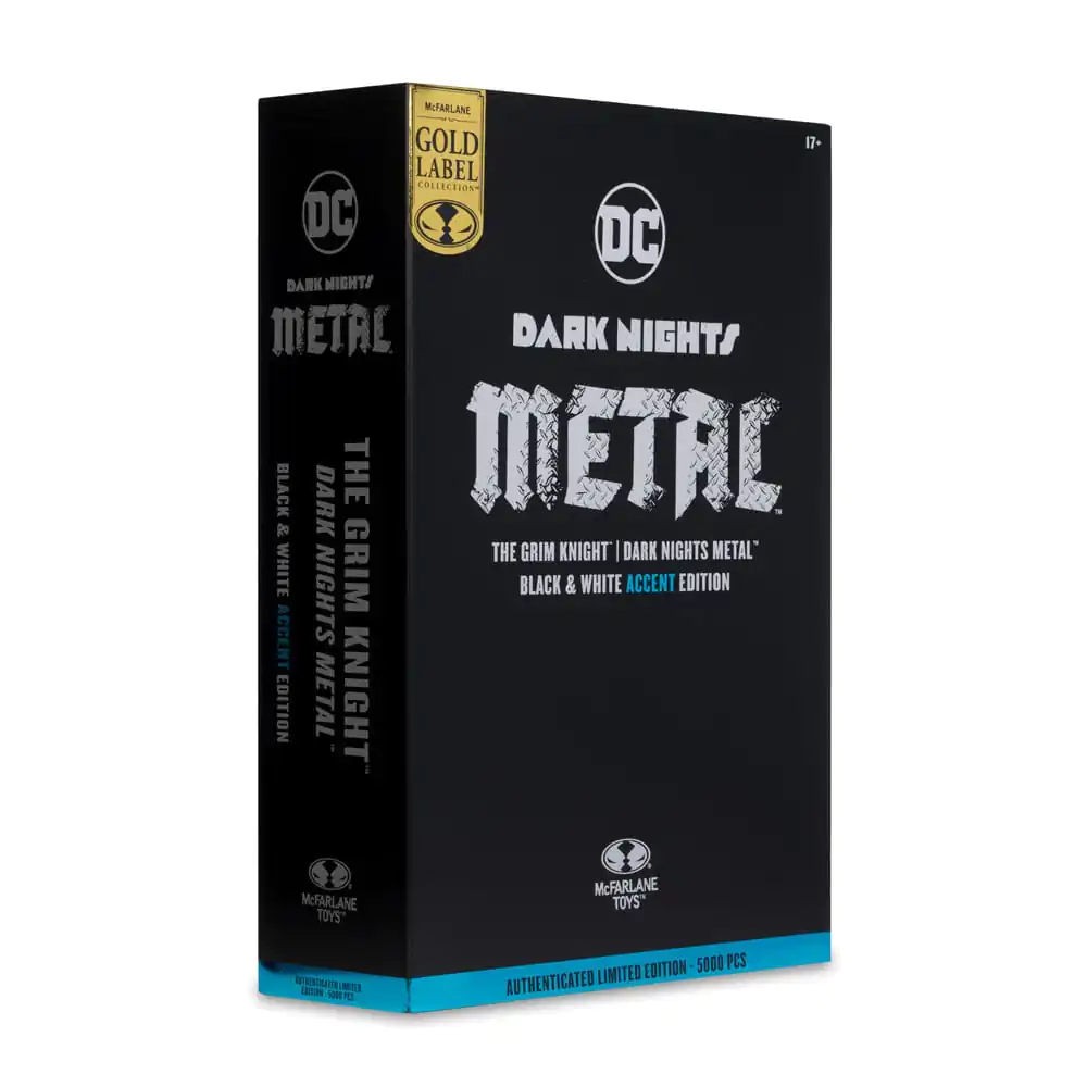 DC Multiverse Akčná figúrka The Grim Knight (Dark Nights Metal) (Black & White Accent Edition) (Gold Label) 18 cm produktová fotografia