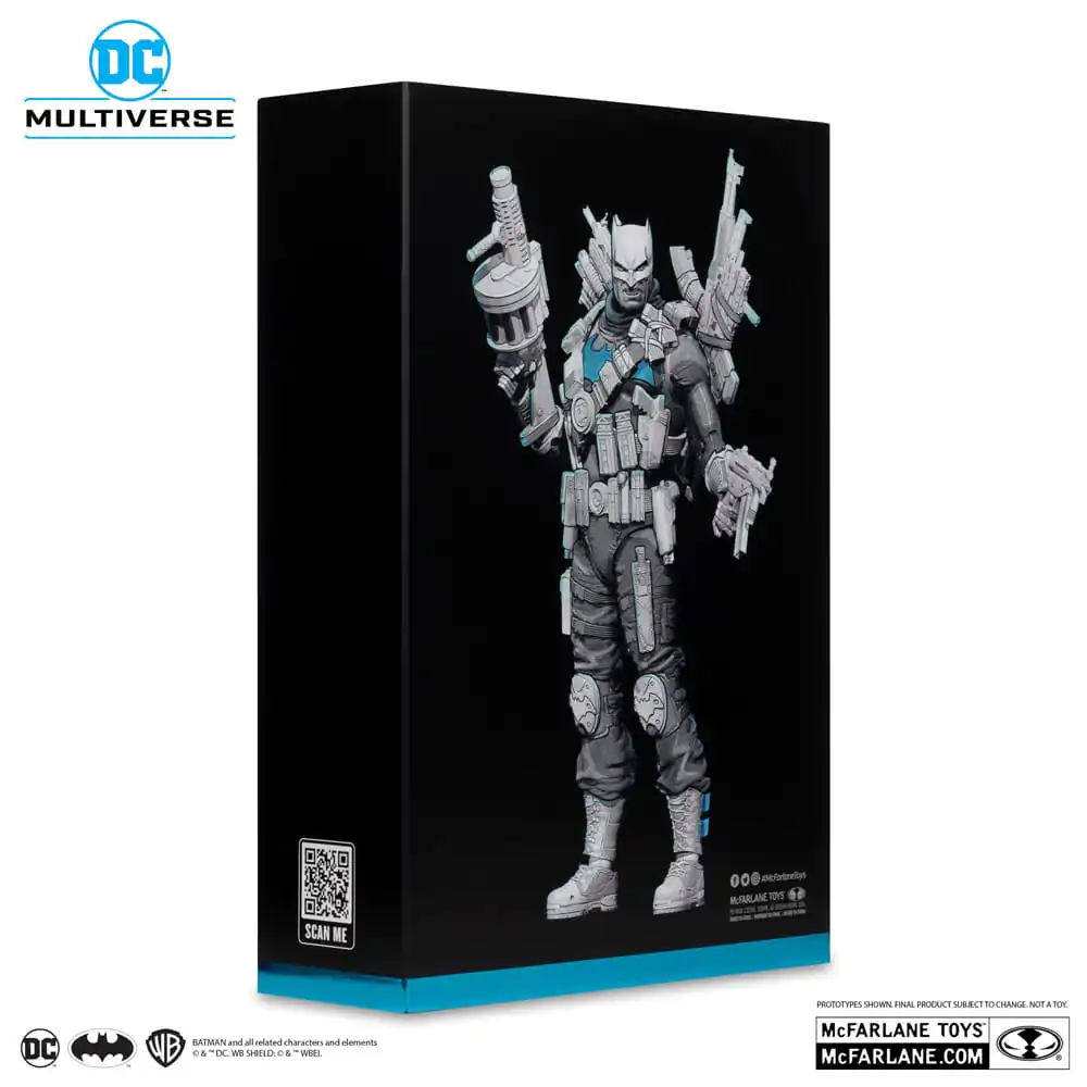 DC Multiverse Akčná figúrka The Grim Knight (Dark Nights Metal) (Black & White Accent Edition) (Gold Label) 18 cm produktová fotografia