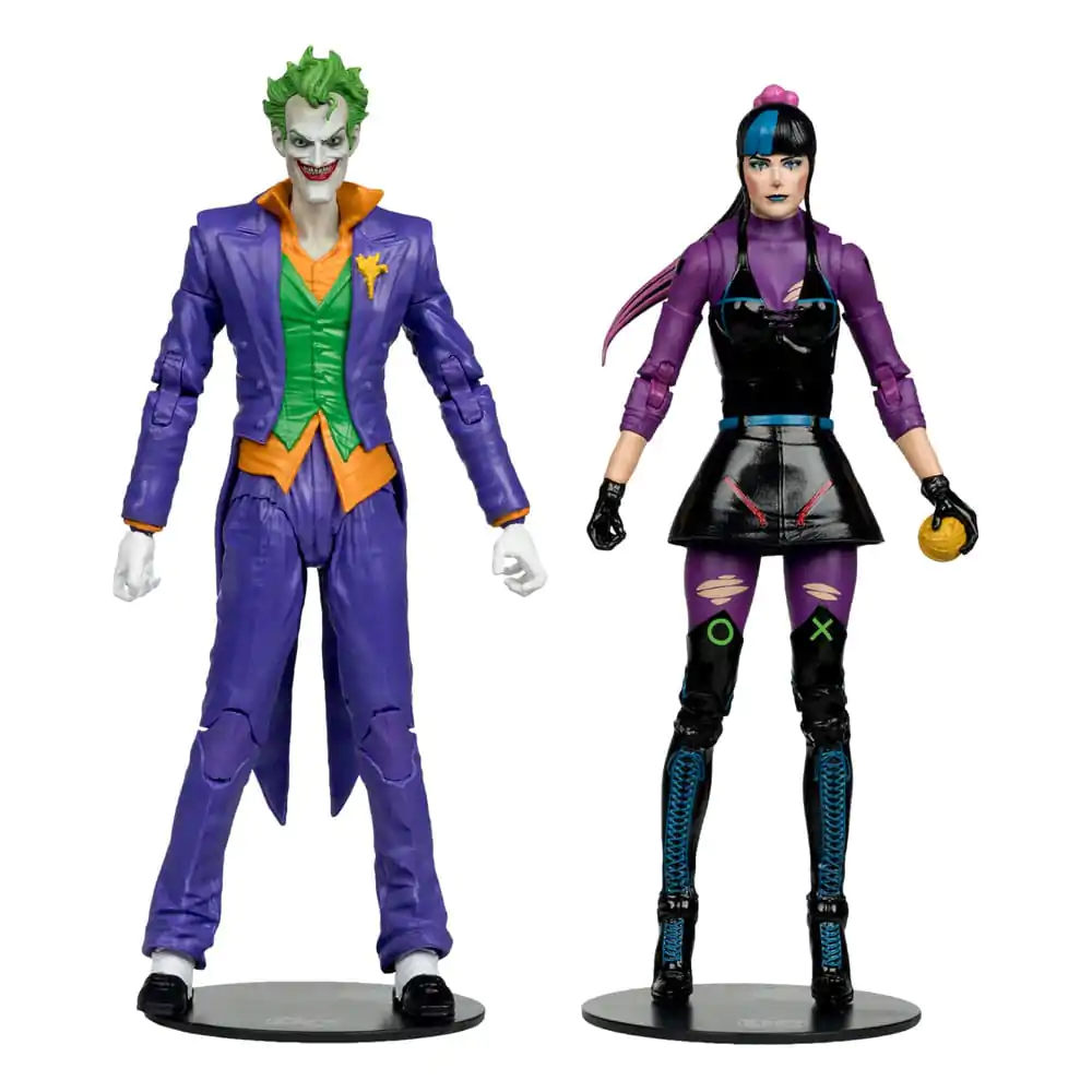 DC Multiverse Akčné figúrky 2-es csomag The Joker & Punchline 18 cm termékfotó