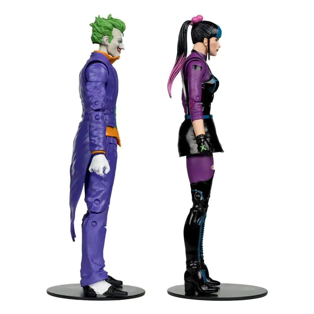 DC Multiverse Akčné figúrky 2-es csomag The Joker & Punchline 18 cm termékfotó