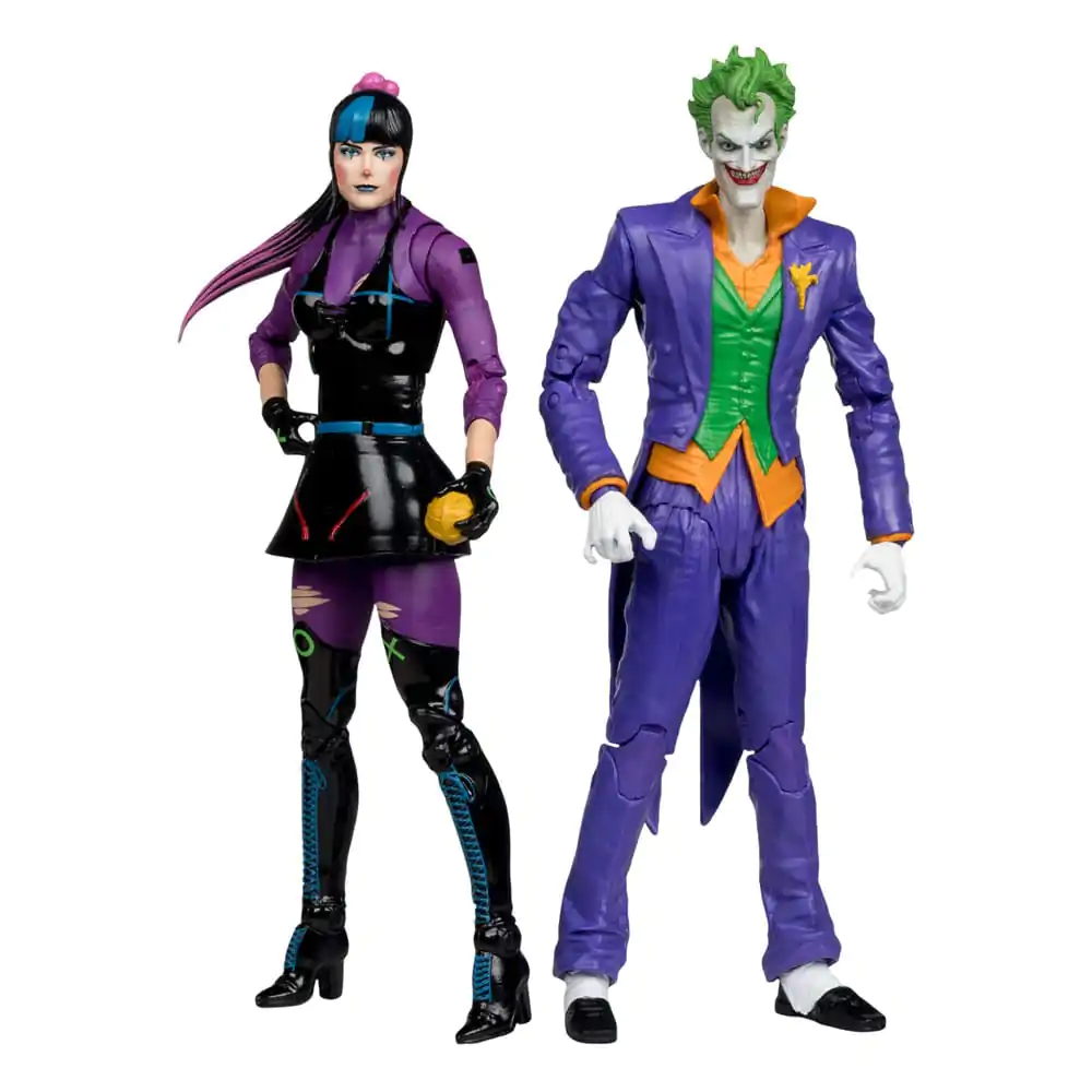 DC Multiverse Akčné figúrky 2-es csomag The Joker & Punchline 18 cm termékfotó