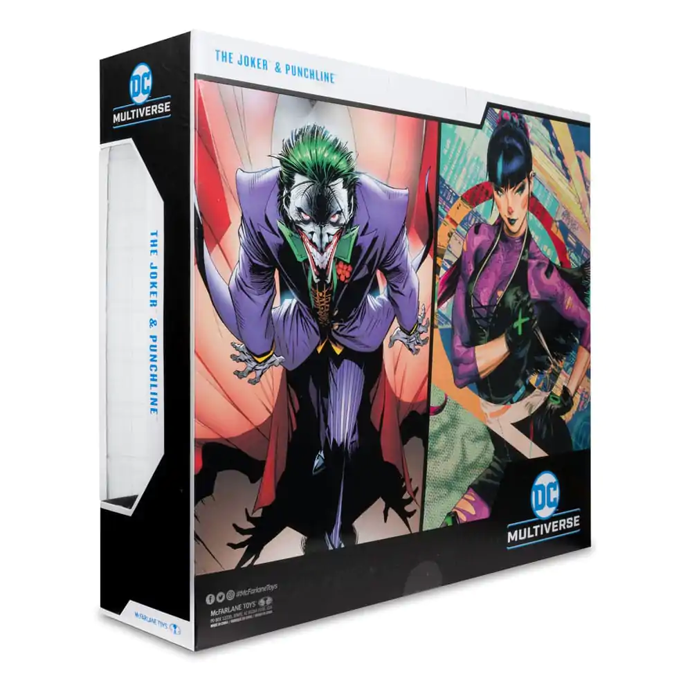 DC Multiverse Akčné figúrky 2-es csomag The Joker & Punchline 18 cm termékfotó