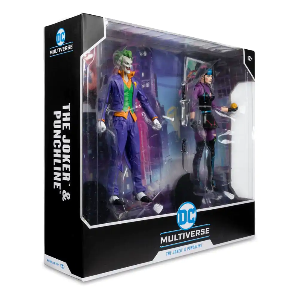 DC Multiverse Akčné figúrky 2-es csomag The Joker & Punchline 18 cm termékfotó