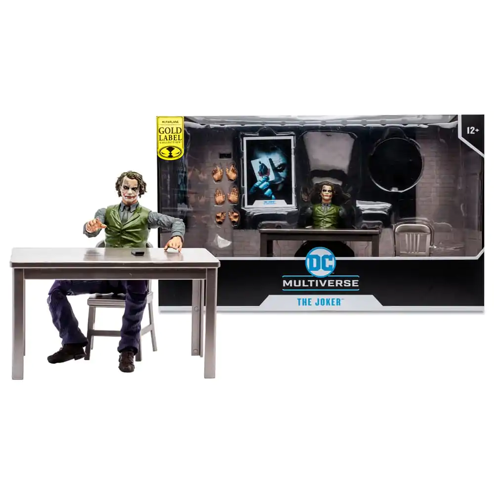 DC Multiverse Akčná Figúrka The Joker (Jail Cell Variant) (The Dark Knight) (Gold Label) 18 cm produktová fotografia