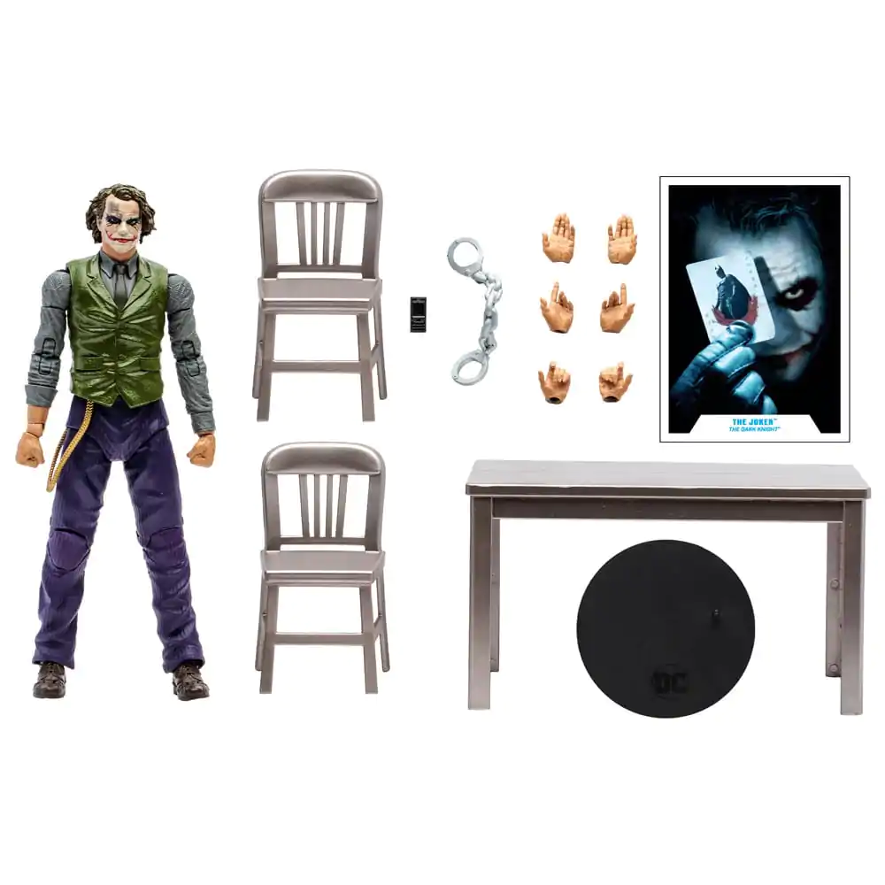 DC Multiverse Akčná Figúrka The Joker (Jail Cell Variant) (The Dark Knight) (Gold Label) 18 cm produktová fotografia