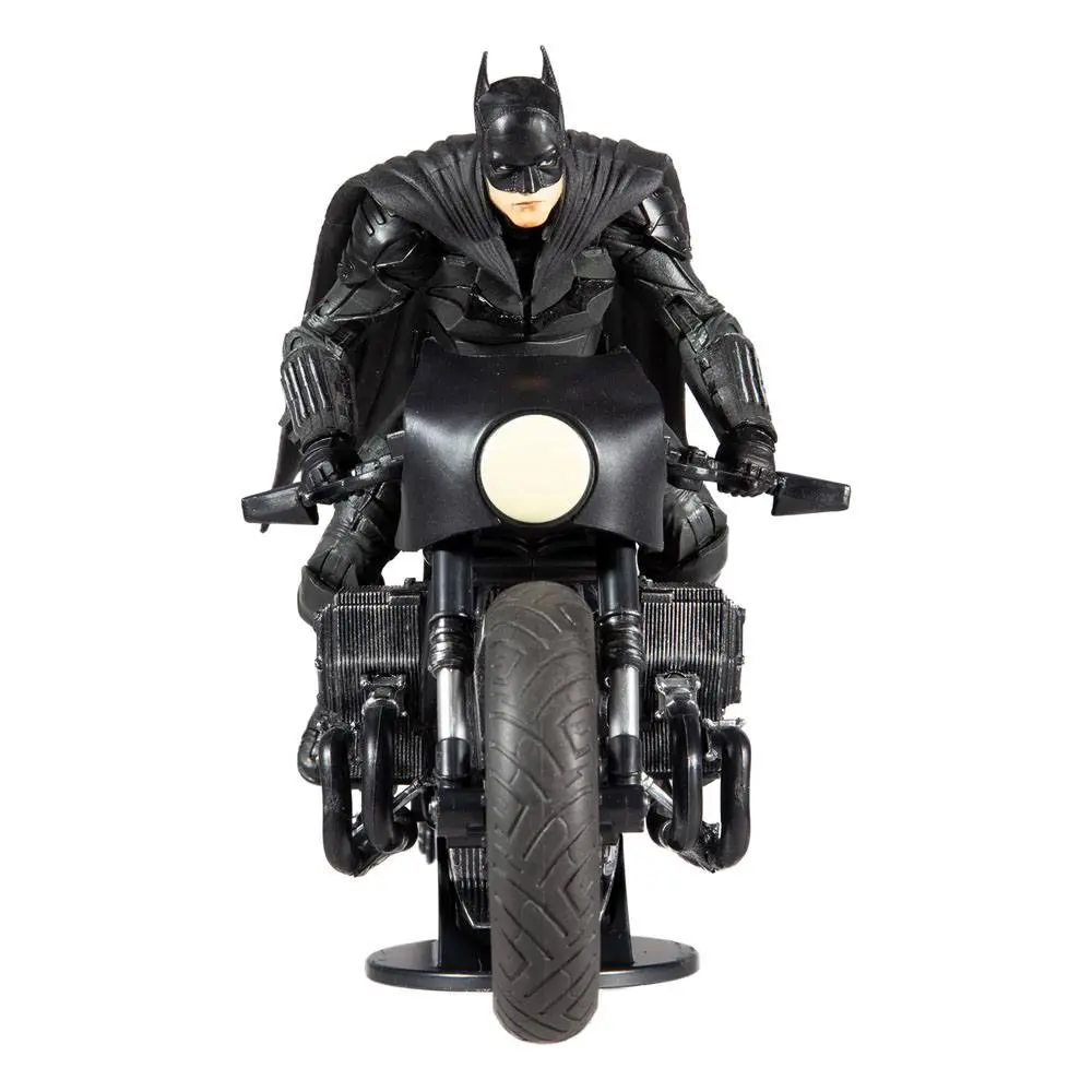 DC Multiverse Vehicles Batcycle The Batman (Film) produktová fotografia