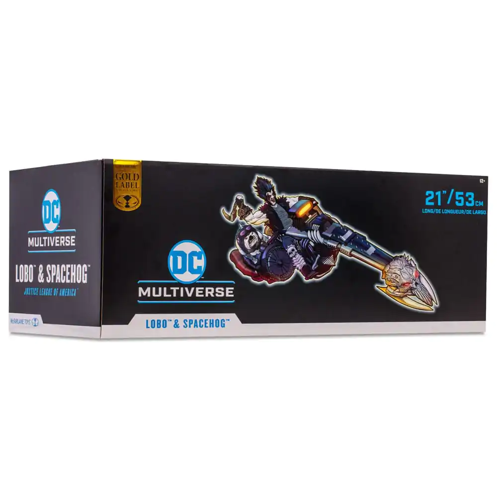 DC Multiverse Vozidlá Lobo s Spacehog (Gold Label) produktová fotografia