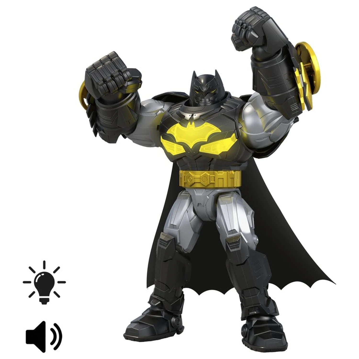 DC Premier akčná figúrka so zvukom a svetlom Mecha Suit Batman 18 cm produktová fotografia