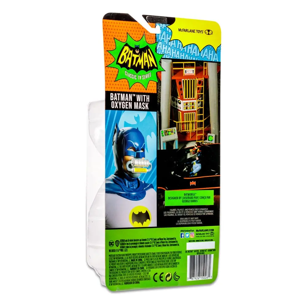 DC Retro Akčná figúrka Batman 66 Batman s kyslíkovou maskou 15 cm termékfotó