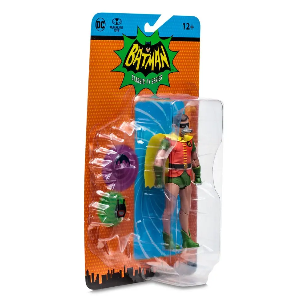 DC Retro akčná figúrka Batman 66 Robin s kyslíkovou maskou 15 cm termékfotó