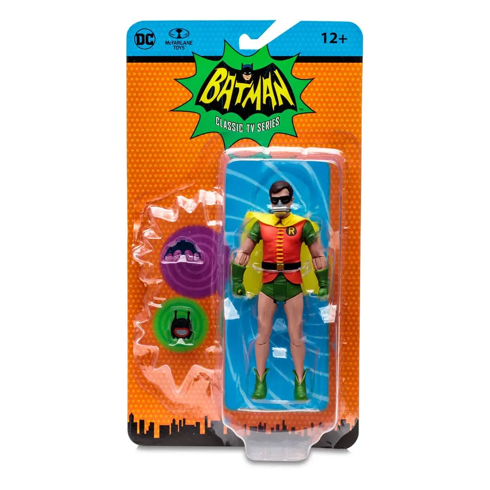 DC Retro akčná figúrka Batman 66 Robin s kyslíkovou maskou 15 cm termékfotó