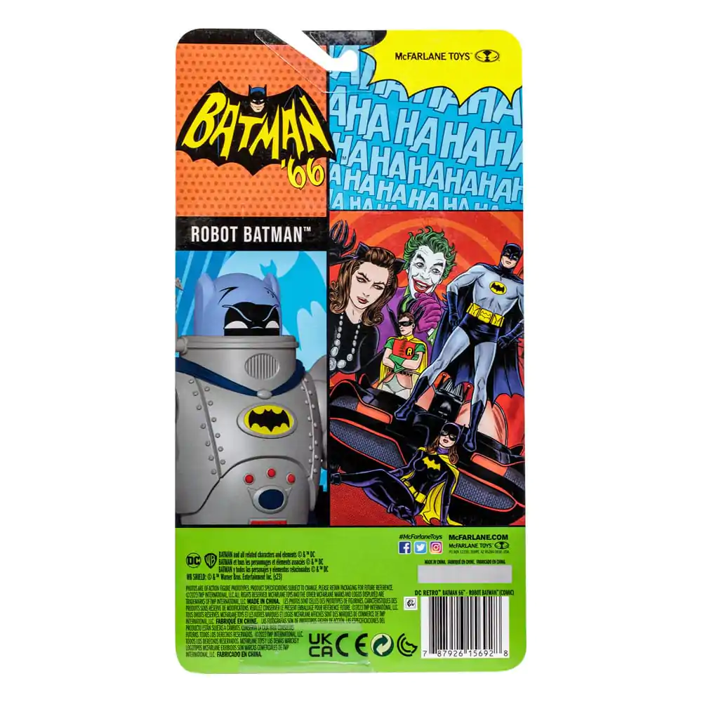 DC Retro figúrka Batman 66 Robot Batman (Comic) 15 cm termékfotó