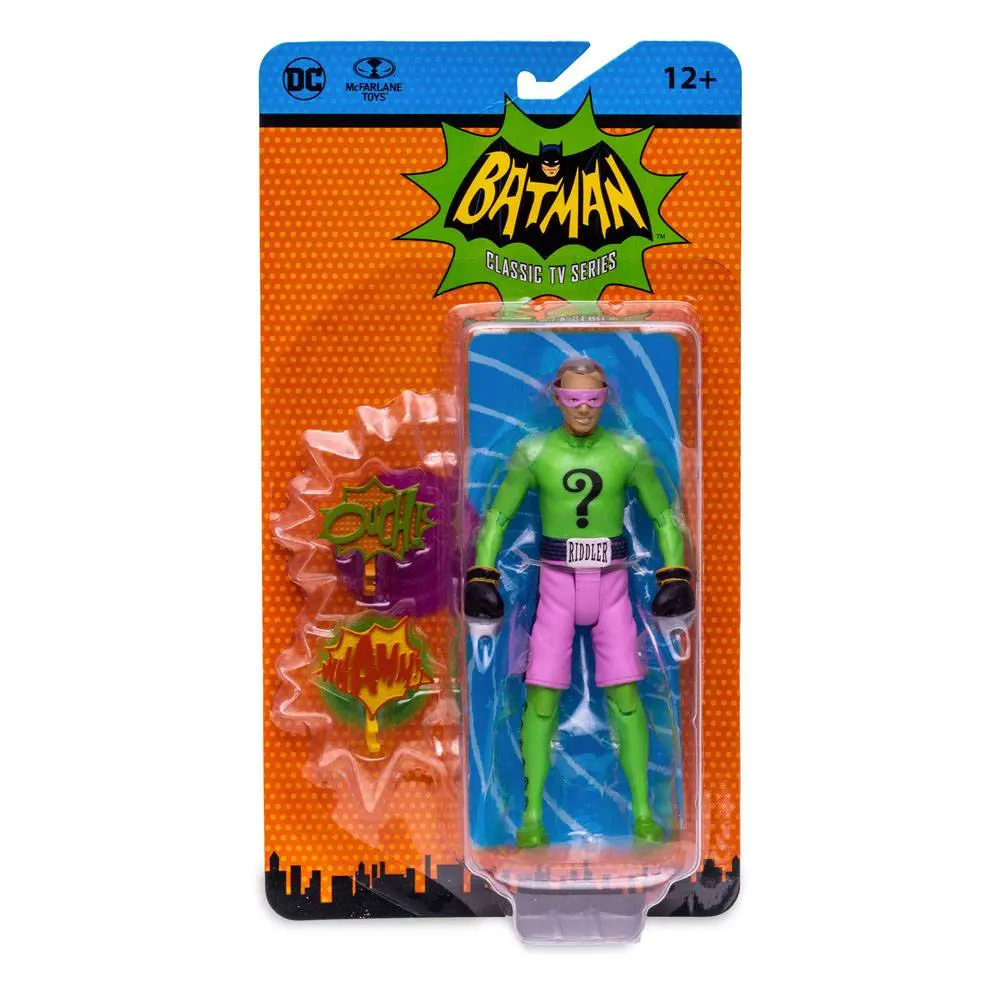 Akčná figúrka DC Retro Batman 66 The Riddler v boxerských rukaviciach 15 cm produktová fotografia