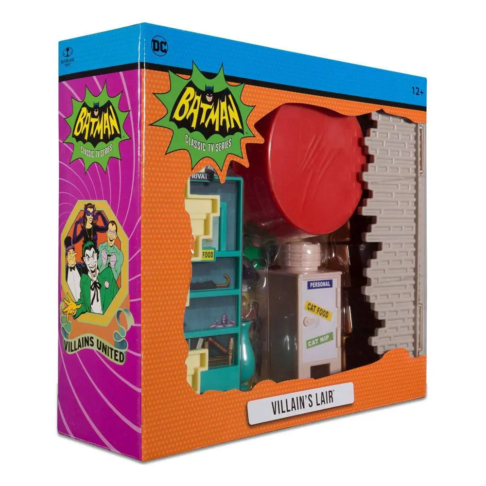 DC Retro Playset Batman 66 Villains Lair termékfotó