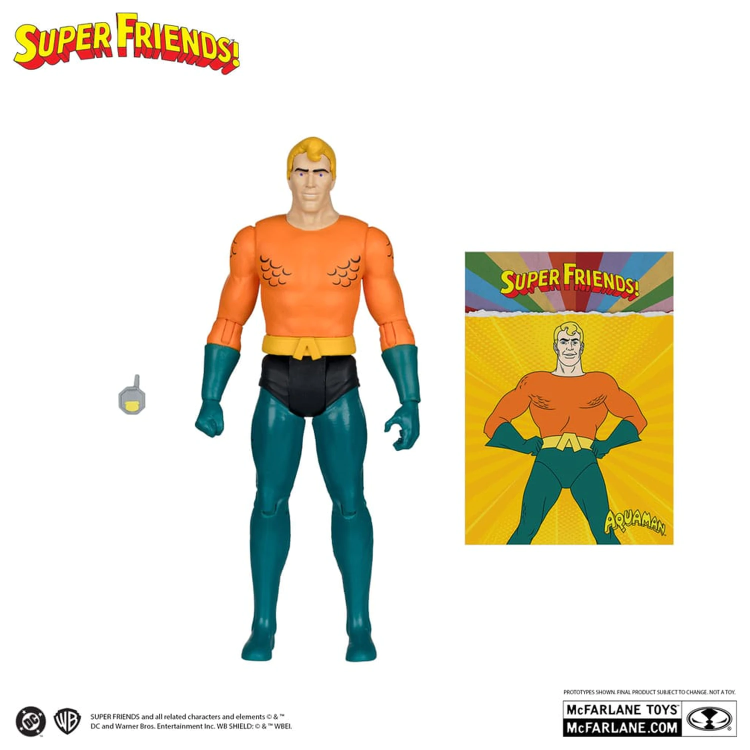 DC Retro Super Friends akčná figúrka Aquaman 15 cm produktová fotografia