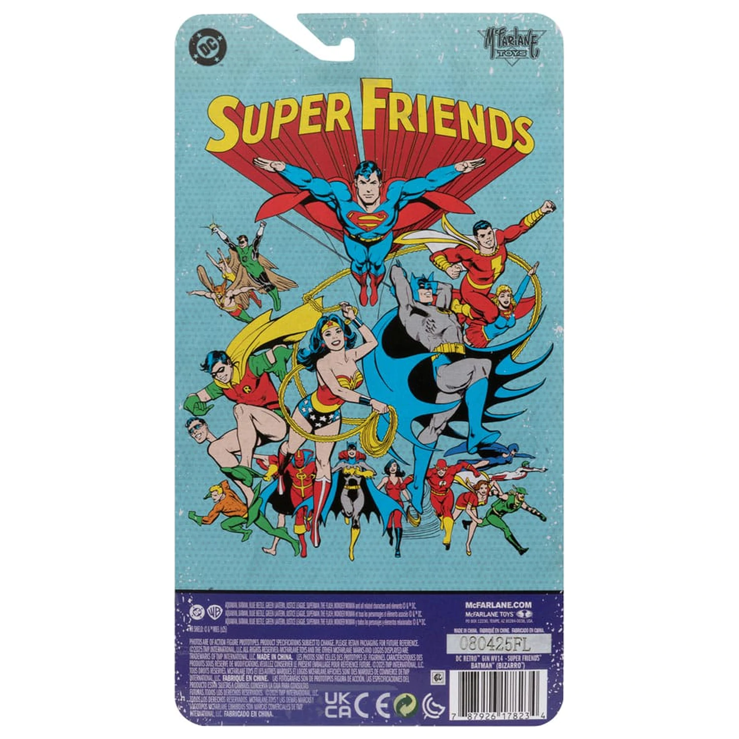 DC Retro Super Friends akčná figúrka Bizarro Batman 15 cm produktová fotografia