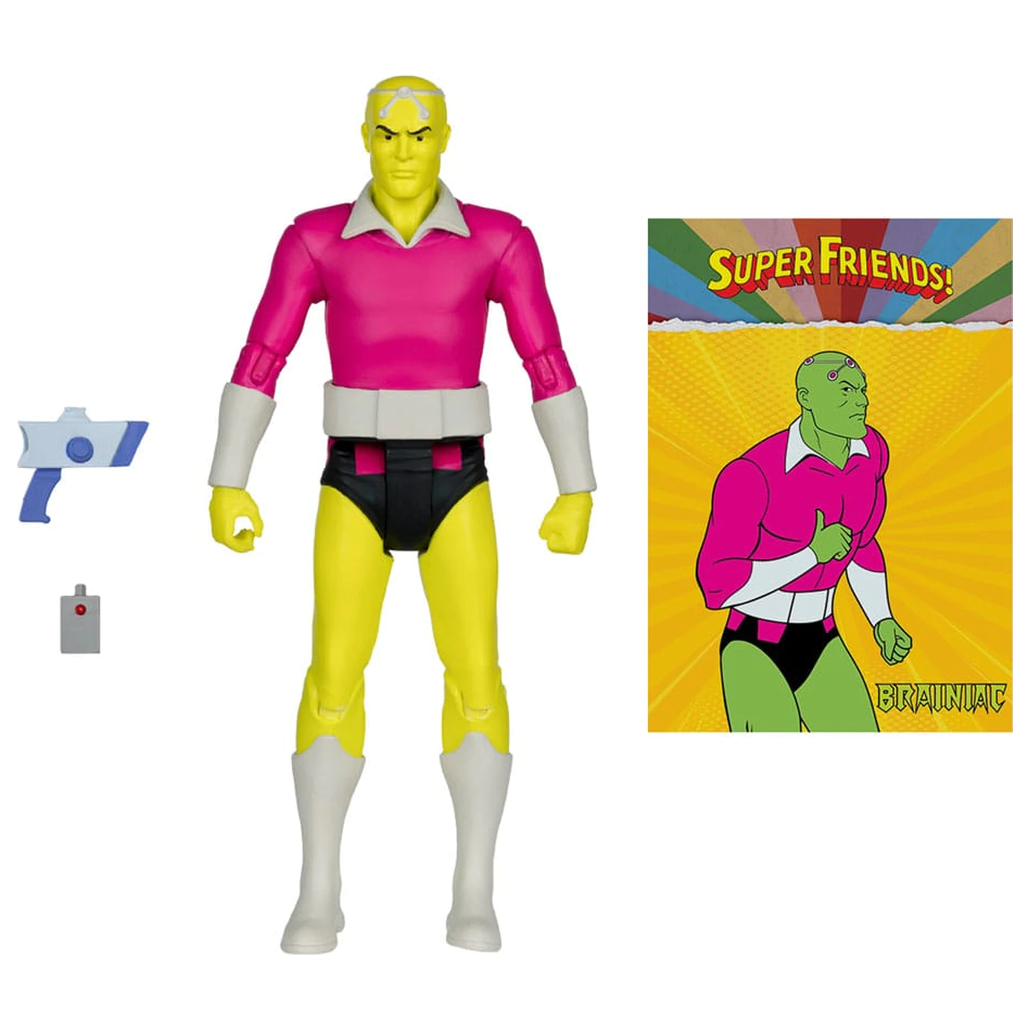 DC Retro Super Friends akčná figúrka Brainiac 15 cm produktová fotografia