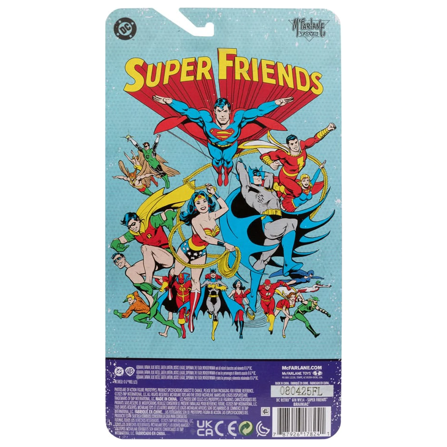 DC Retro Super Friends akčná figúrka Brainiac 15 cm produktová fotografia