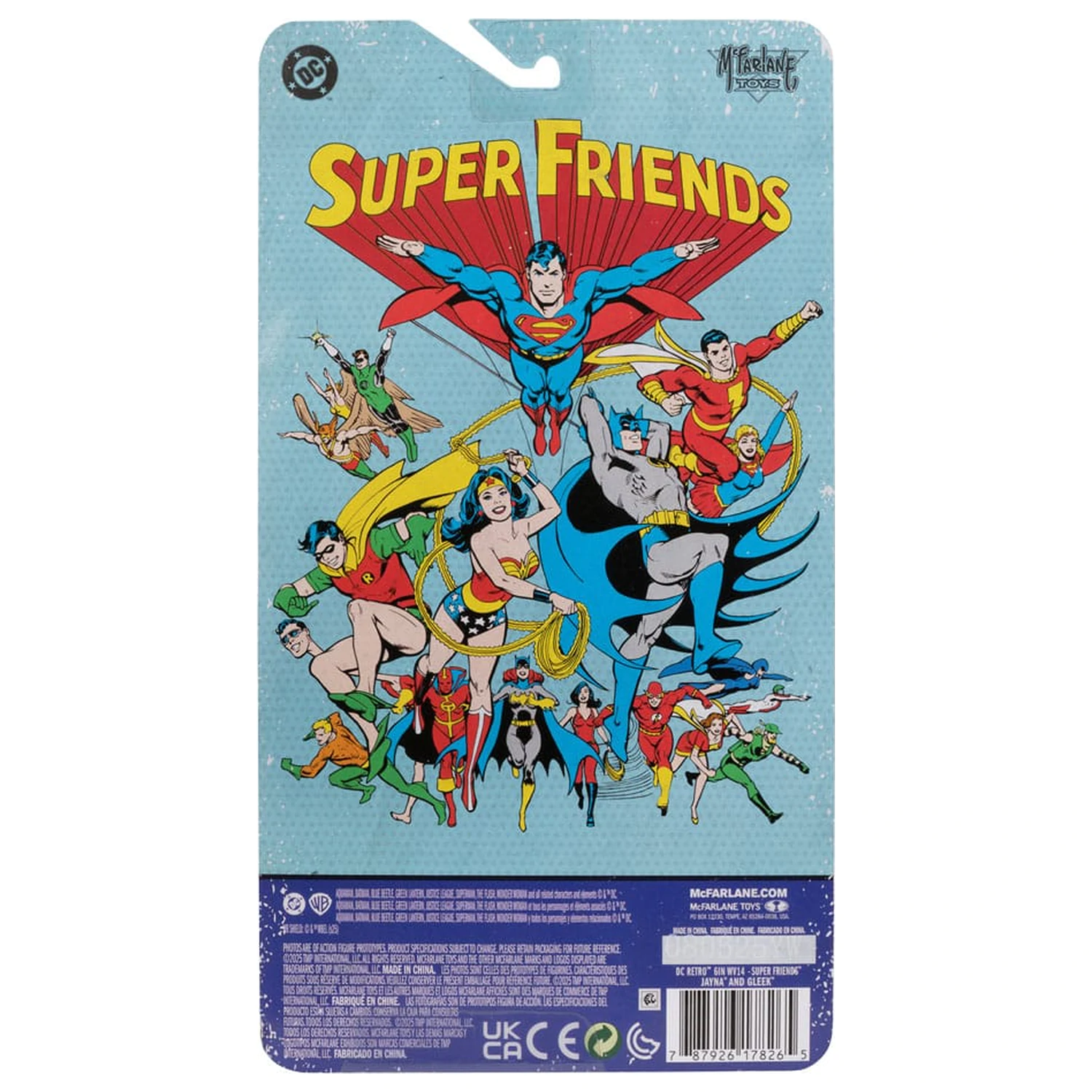 DC Retro Super Friends akčná figúrka Jayna & Gleek (Red Platinum Edition) 15 cm produktová fotografia