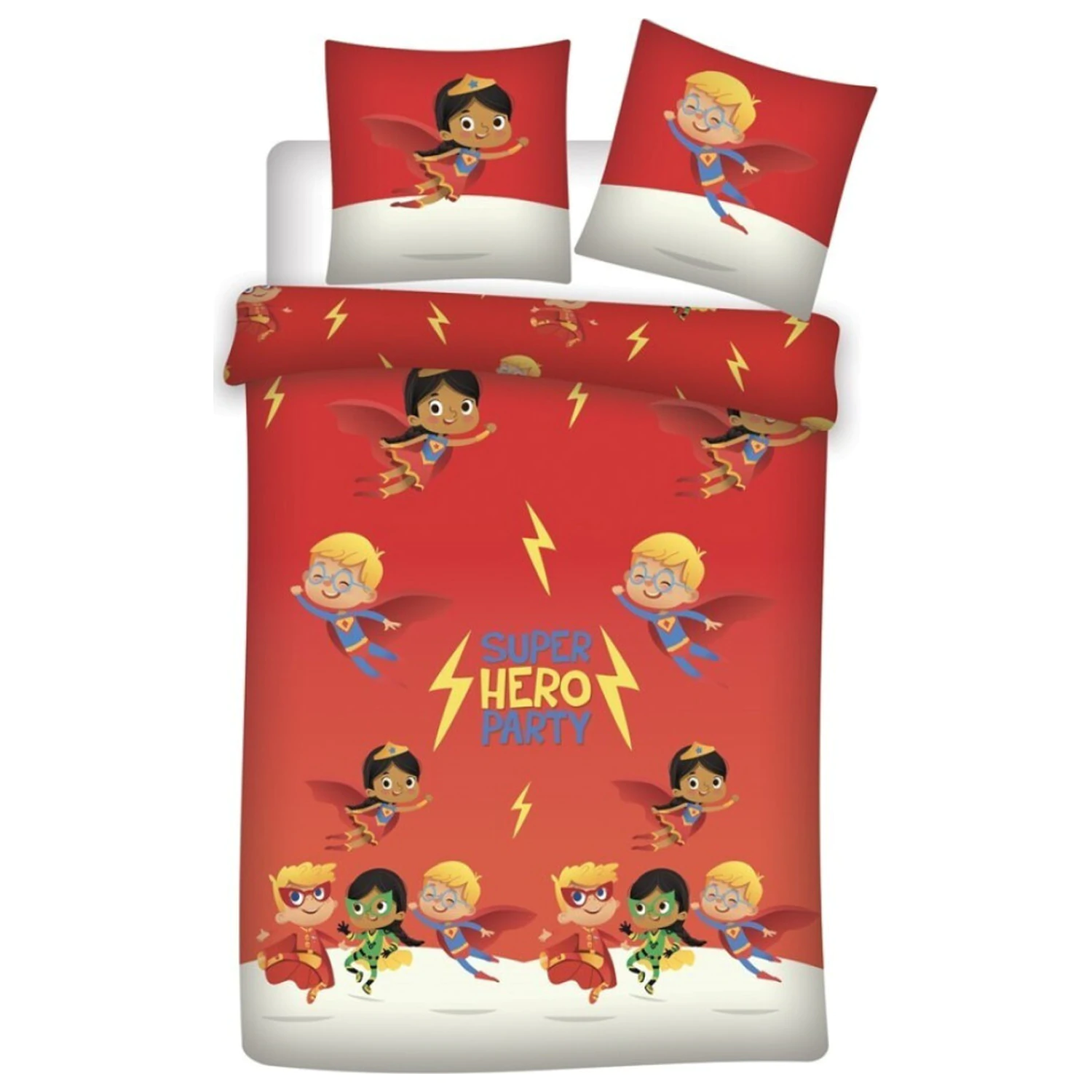 DC Super Hero Mini Friends obliečka na paplón produktová fotografia