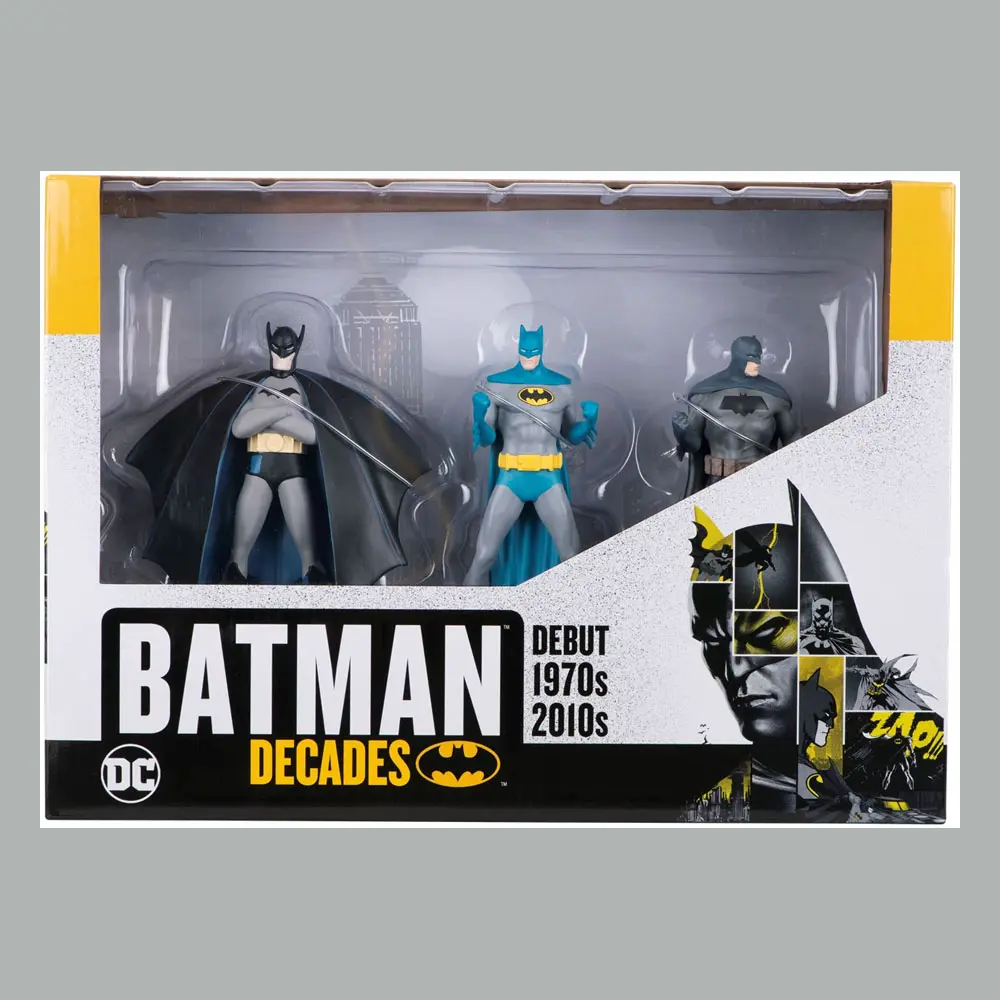 DC: The Batman Decades Collection Socha 1/16 Batman Box Set produktová fotografia