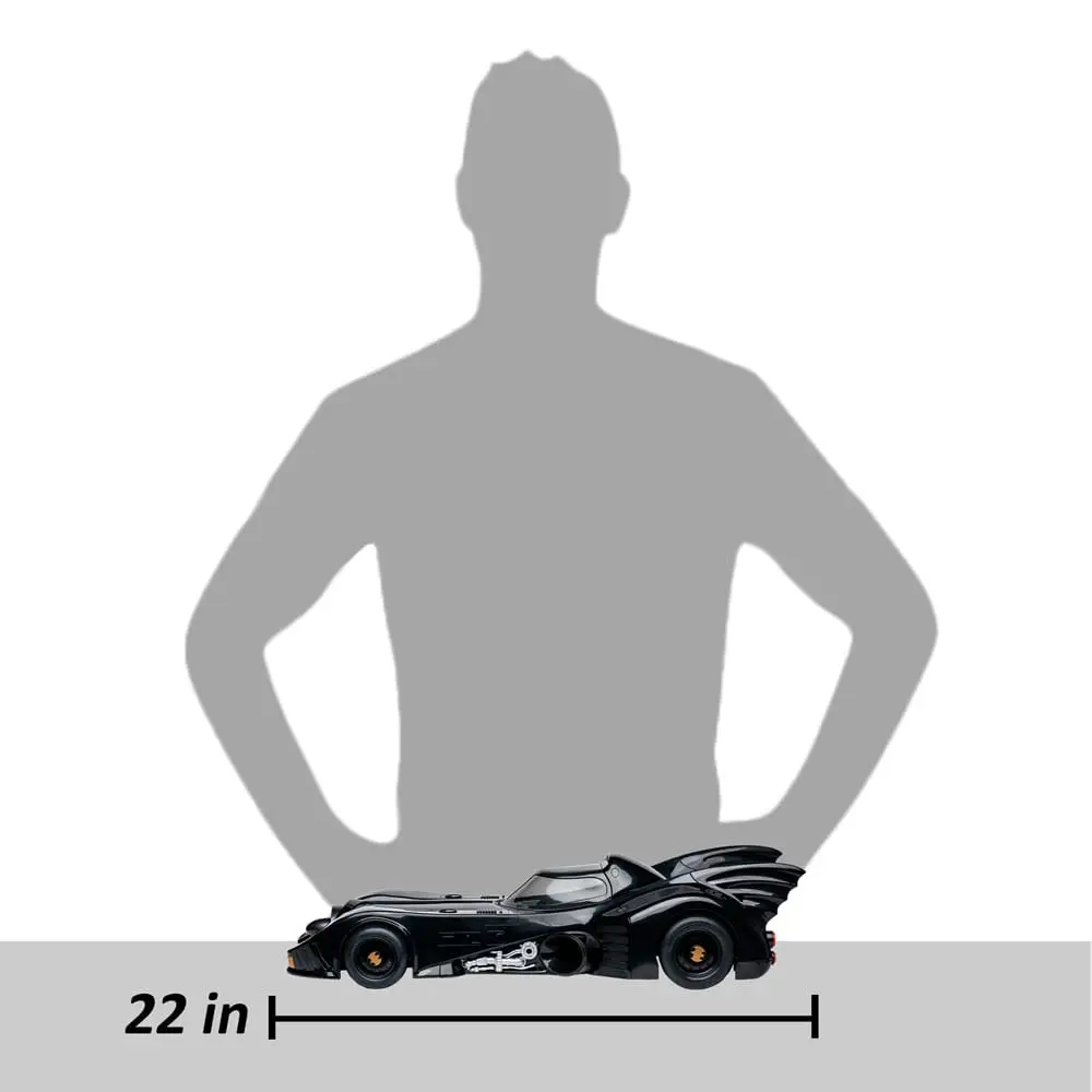 DC The Flash Movie Vehicle Batmobile 56 cm produktová fotografia