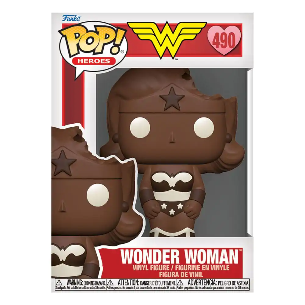 DC Valentines POP! Heroes Vinyl figurka Wonder Woman (Val Choc) 9 cm termékfotó