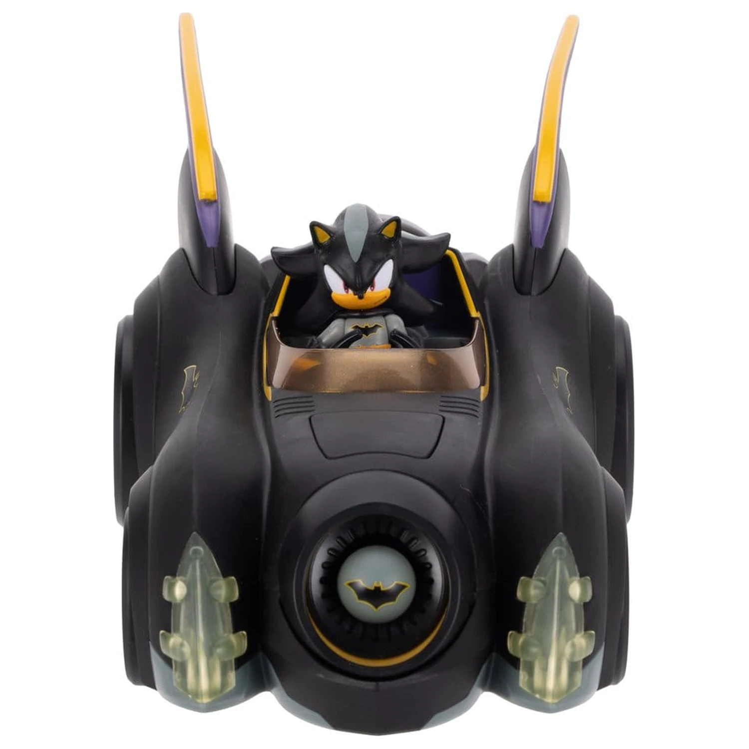 DC x Sonic - The Hedgehog akčná figúrka s vozidlom Shadow Batman & Batmobile 6 cm produktová fotografia