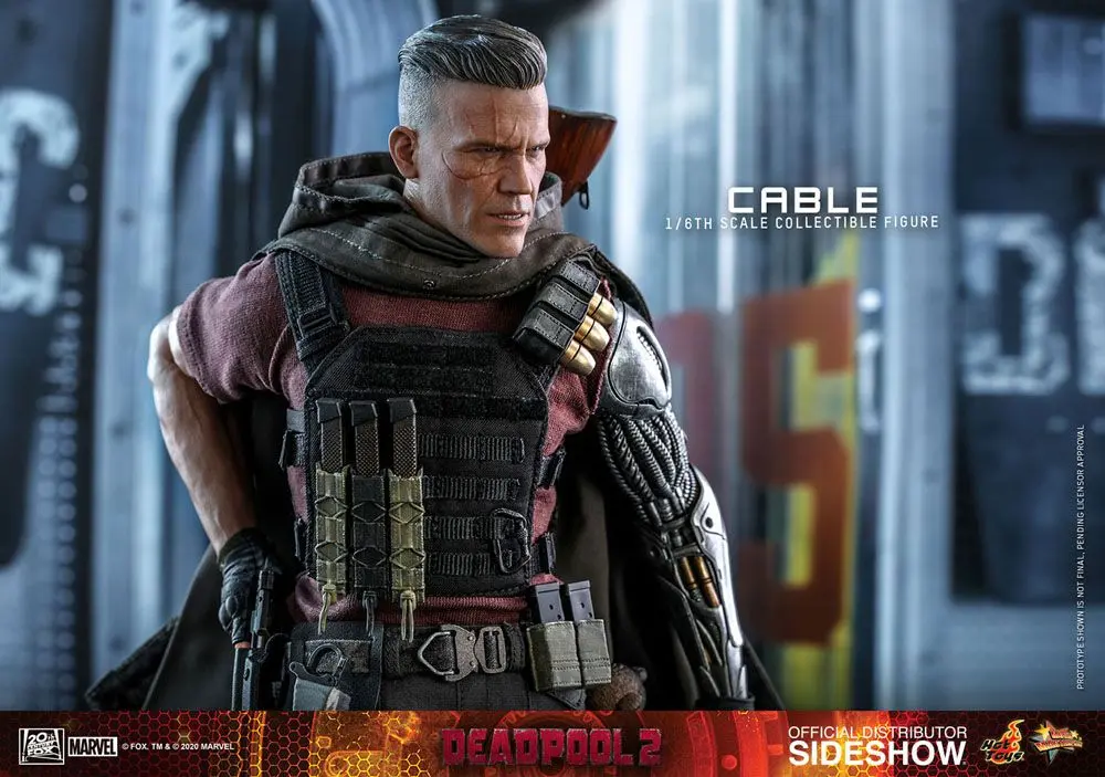 Deadpool 2 Movie Masterpiece akčná figúrka 1/6 Cable 30 cm termékfotó