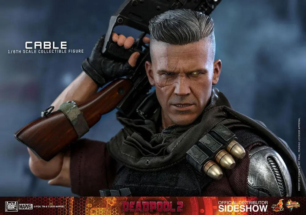 Deadpool 2 Movie Masterpiece akčná figúrka 1/6 Cable 30 cm termékfotó