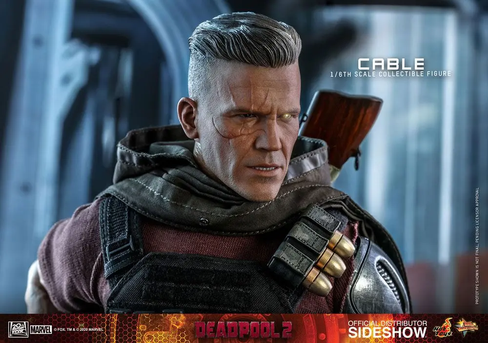 Deadpool 2 Movie Masterpiece akčná figúrka 1/6 Cable 30 cm termékfotó