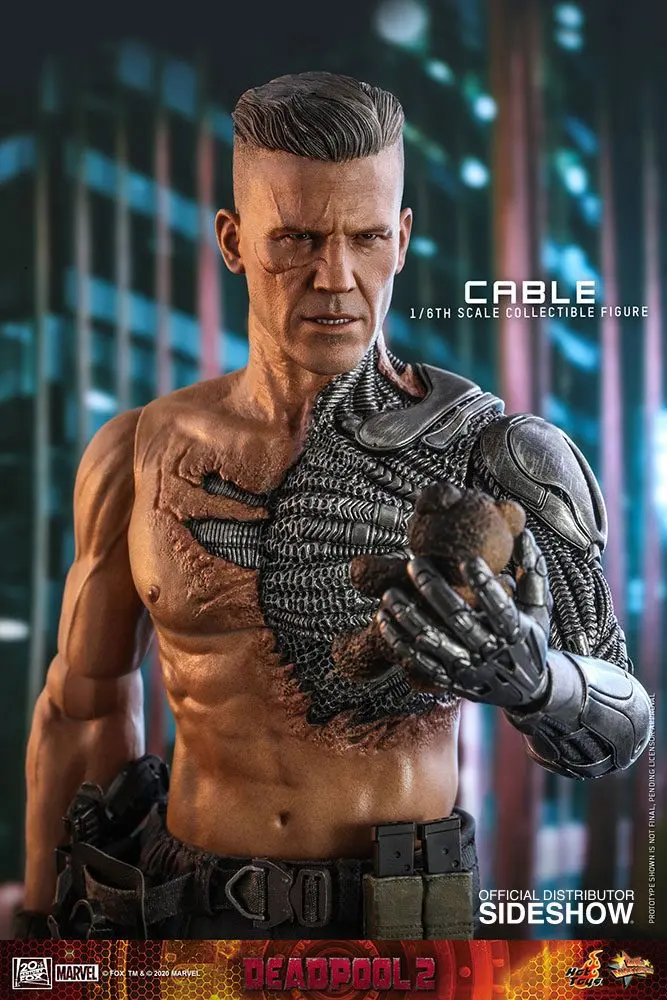 Deadpool 2 Movie Masterpiece akčná figúrka 1/6 Cable 30 cm termékfotó