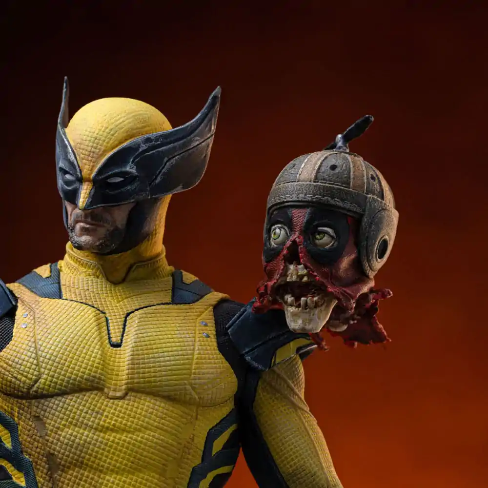 Deadpool 3 Art Scale Statue 1/10 Wolverine & Headpool 22 cm termékfotó