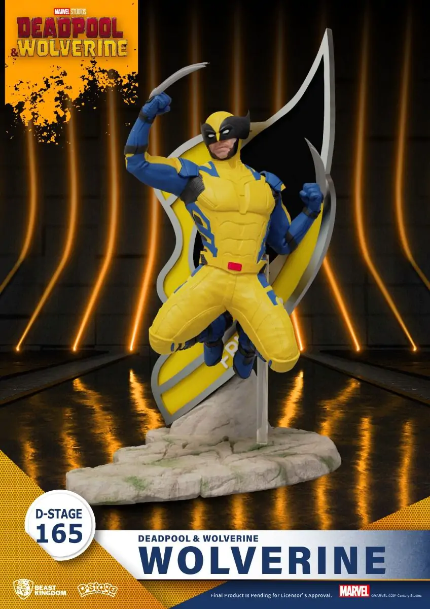 Deadpool 3 D-Stage PVC Dioráma Wolverine 16 cm produktová fotografia