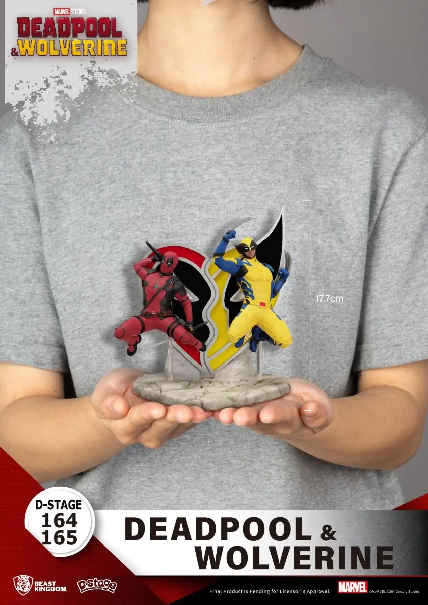 Deadpool 3 D-Stage PVC Dioráma Wolverine 16 cm produktová fotografia