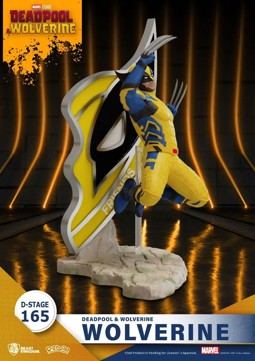Deadpool 3 D-Stage PVC Dioráma Wolverine 16 cm produktová fotografia