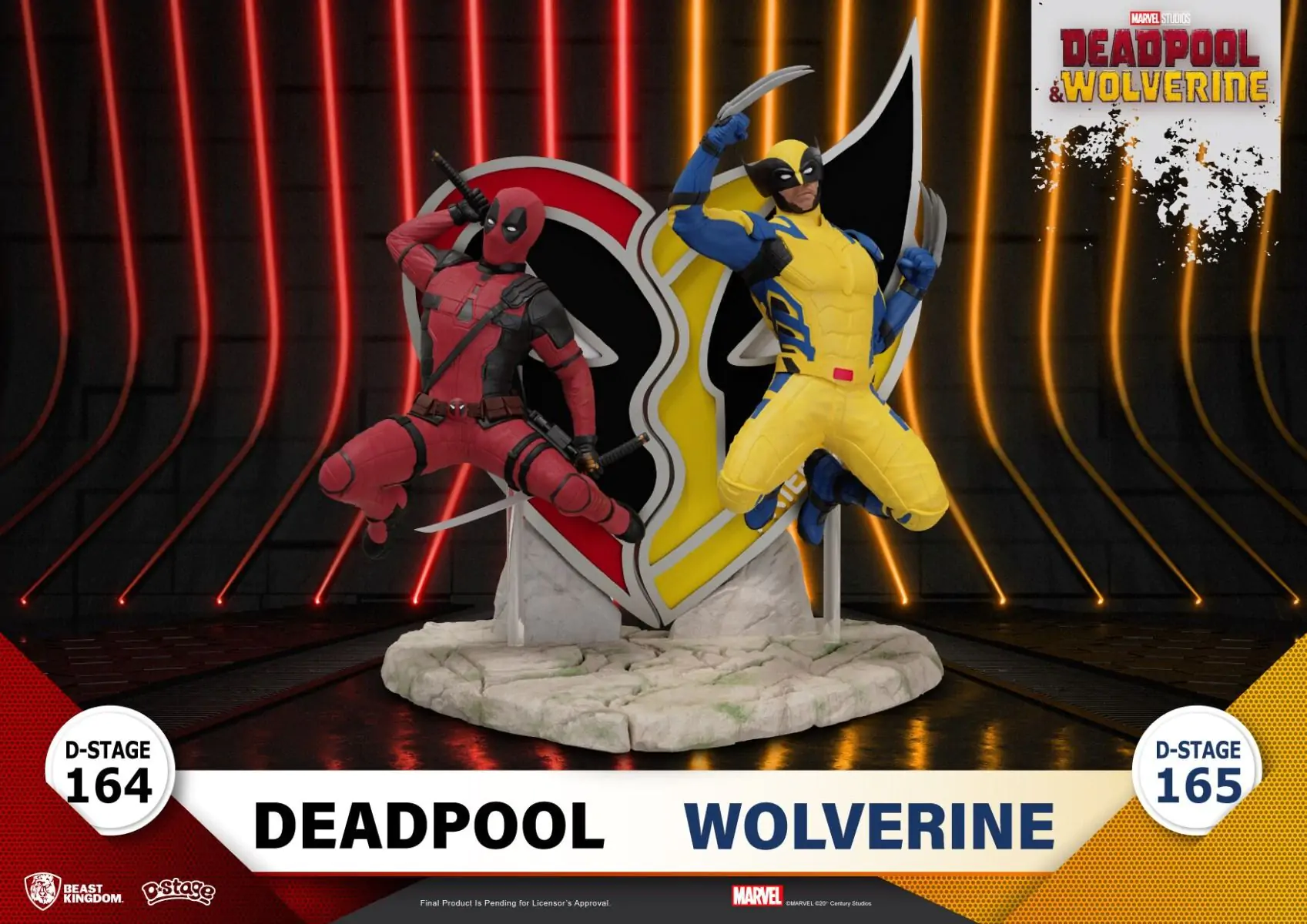 Deadpool 3 D-Stage PVC Dioráma Wolverine 16 cm produktová fotografia