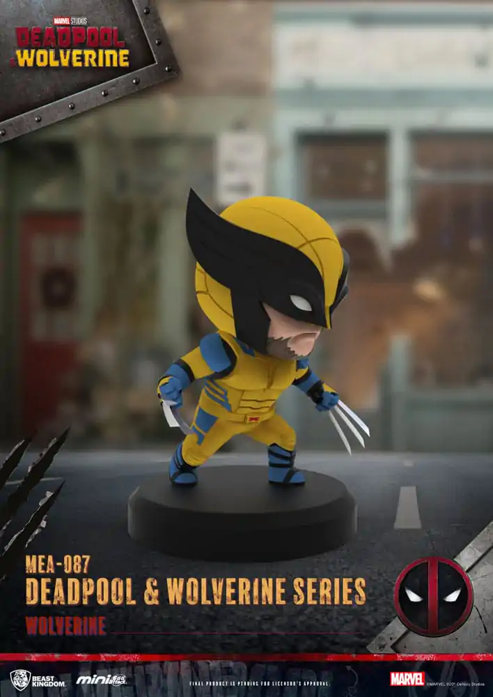 Deadpool 3 Deadpool & Wolverine Series Mini Egg Attack Figures Set 8 cm termékfotó